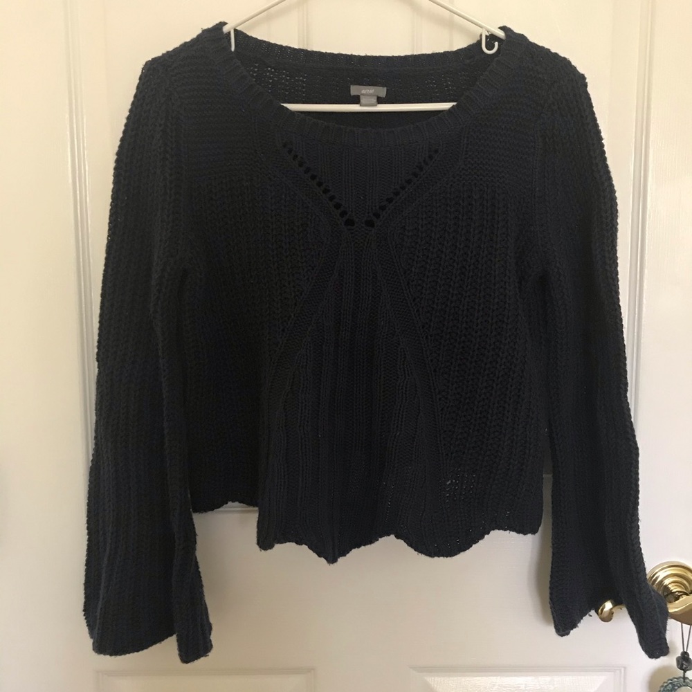 Aerie Flared Sleeve Sweater